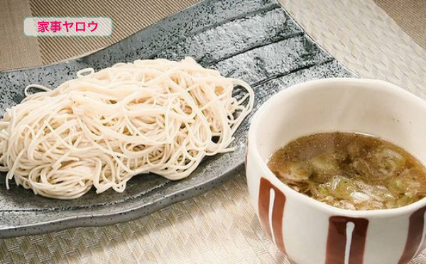 家事ヤロウ 激ウマつゆのつけ麺風そばの作り方 Deenの池森秀一が一点突破芸人で披露 Destiny Life